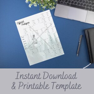 Rabbit Pedigree, Rabbitry, Bunny, ARBA, Breeder, Personalized Pedigree ...