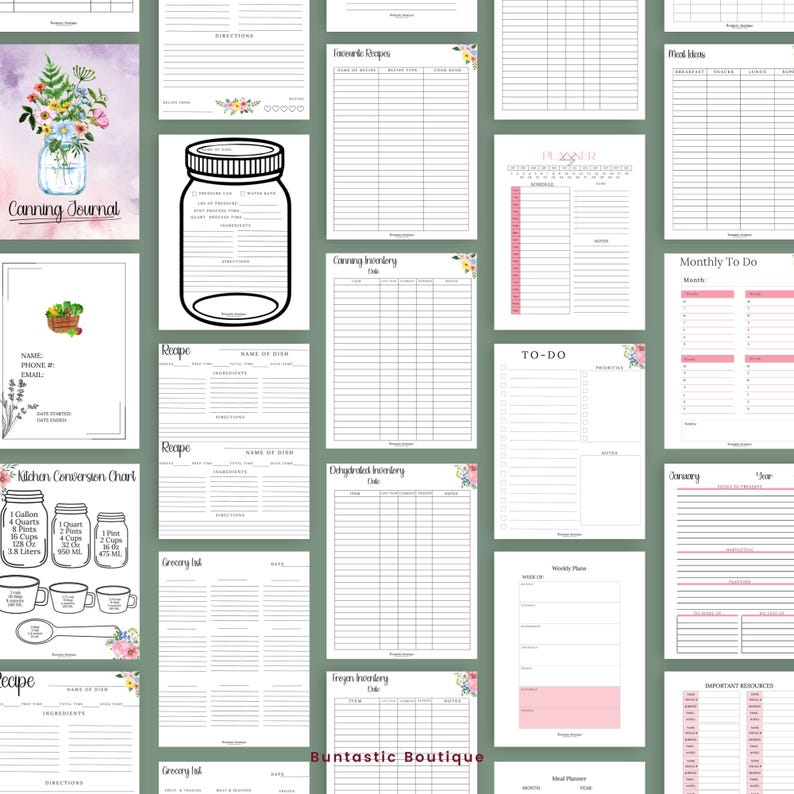 Diario de Conservación de Alimentos (PDF, descarga digital) imagen 8
