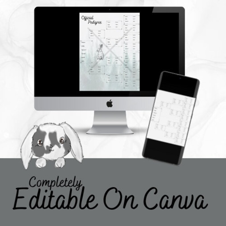 Rabbit Pedigree, Rabbitry, Bunny, ARBA, Breeder, Personalized Pedigree ...