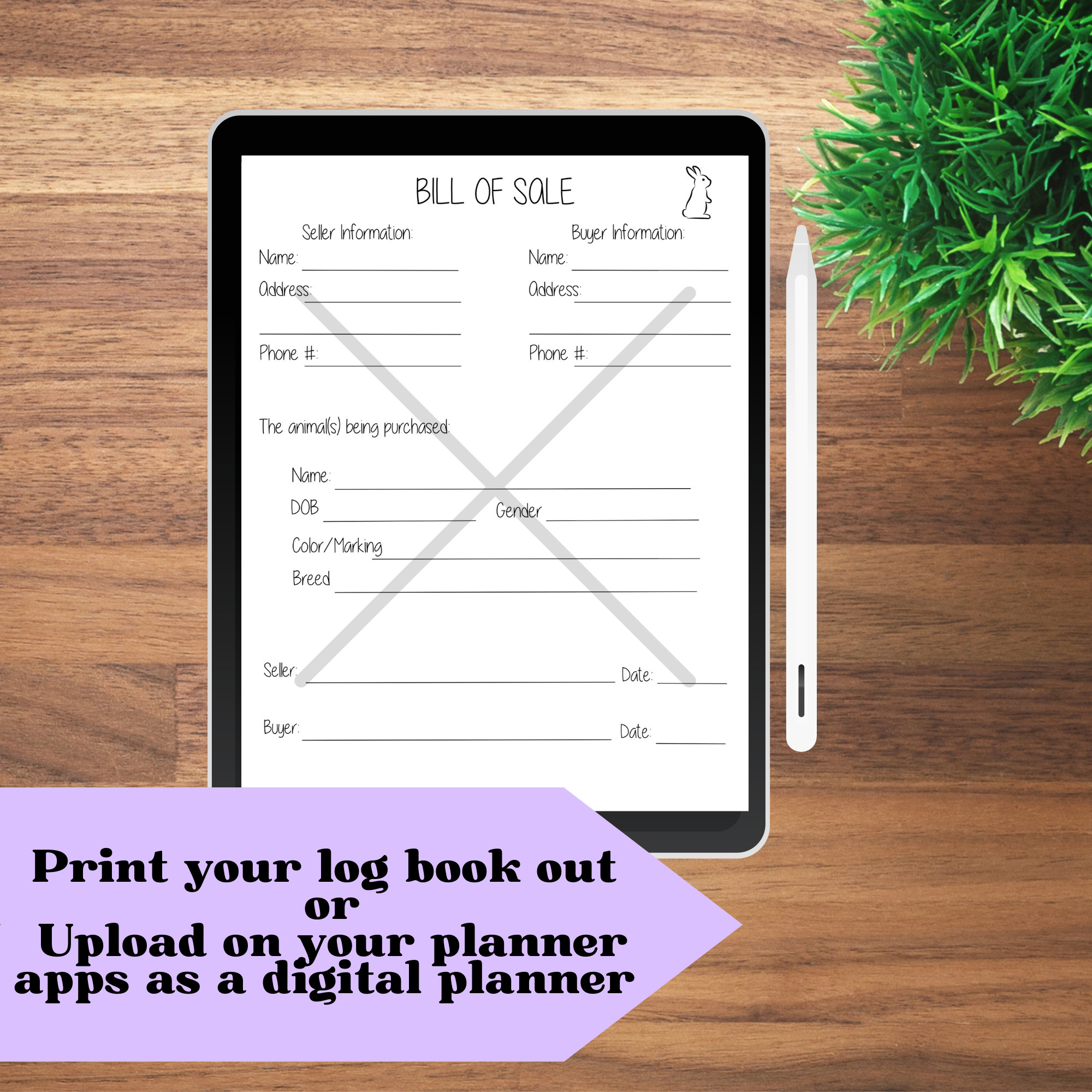 52 PG Rabbitry Log Book, Rabbitry Log, Rabbit Journal, Rabbitry Journal ...