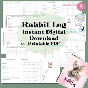 Rabbit Log Book, Rabbit Breeding, Meat Rabbit, Rabbitry, ARBA, Rabbit Show, Bunny Breeding, Showing Rabbits, Rabbits, Pedigree Rabbits
