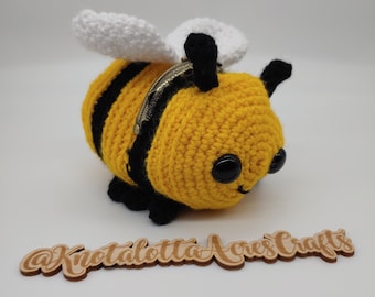 Bee Coin Purse, Bee Change Purse, Bee Gift, Beekeeper Gift, Apiarist Gift