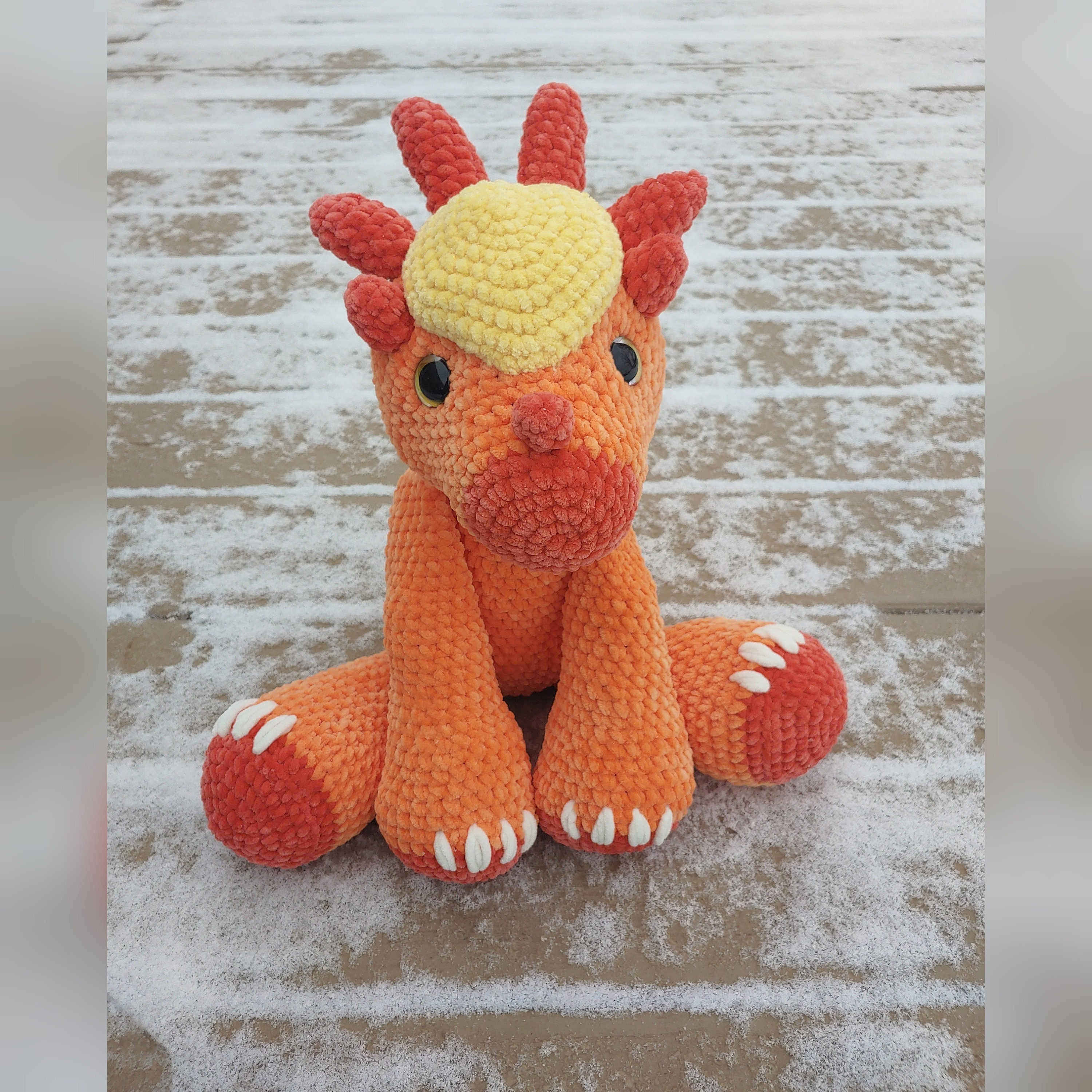 Crochet Pachycephalosaurus Crochet Stygimoloch Crochet Dinosaur