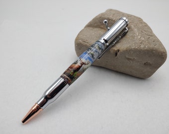 Deer Hunter Pen, Bolt Action Pen, Deer Hunter Gift, Hunter Gift, Gift for Him, Gift for Her, Whitetail Pen, Rifle Pen, Father's Day Gift