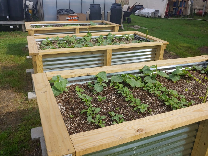 4X8 Raised Garden Bed Plans/Raised Planter Plans ...