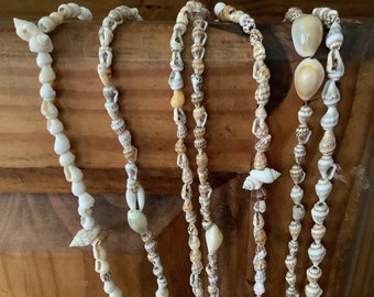 Boho Shell necklace. Long shell necklace. Wholesale jewelry Making supplies. Boho jewelry. Beachy necklace. Bulk supplies Beaded tassel co