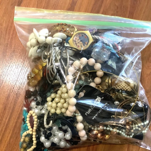 MYSTERY JEWELRY Grab Bag 5 LBS Treasure Box Jewelry Lot Etsy