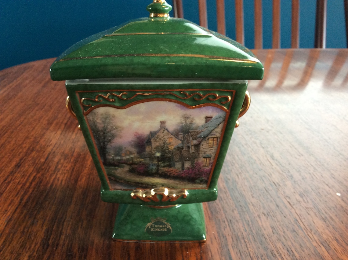Music Box Urn Shaped From Bradford Exchange Etsy