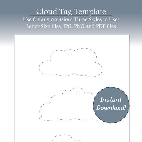 cloud gift tag cloud