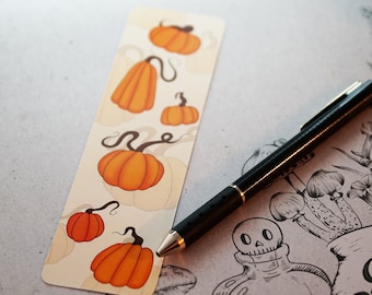 Bookmarks Reading Accessories Halloween Bookmark Pumpkins Festive Gourds Book Lover Gifts Reading Gifts Fall Pumpkin Bookmarks