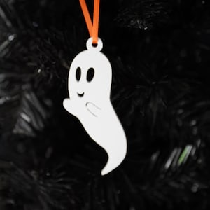 Kawaii Ghosts Halloween Tree Christmas Tree Ghost Ornaments Holiday Decor Halloween Accessories Spooky Christmas Expressive Ghost Happy Cute