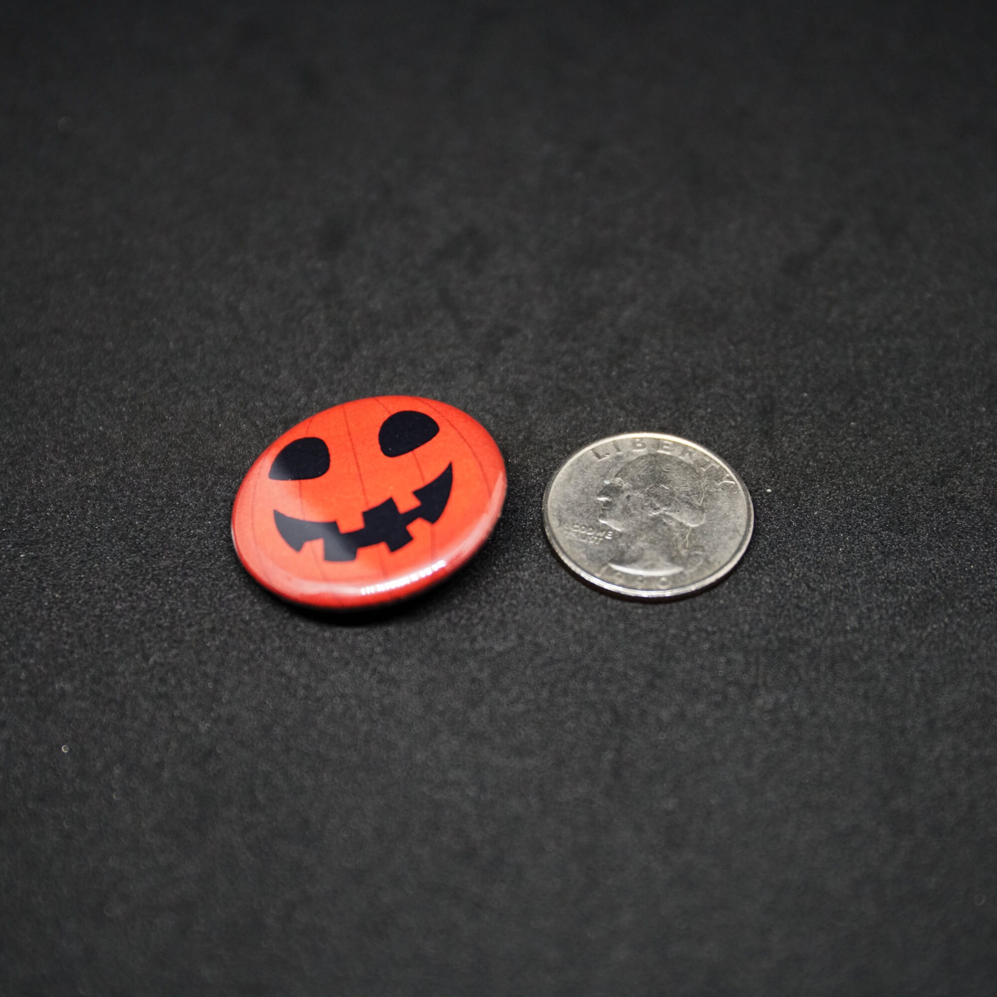 Pumpkin Buttons Button Spooky Halloween Pins Clothes Buttons Etsy UK