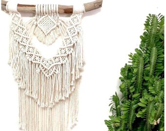 Macrame Pattern for Wall Hanging ||  "Love Beam" || DIY Macrame Manual, Macrame Instructions, Tutorial