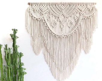 Macrame Pattern for Wall Hanging || Advanced Design "Goddess" || DIY Macrame Manual, Macrame Instructions, Tutorial