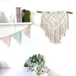 Macrame Wall Hanging Pattern Beginner Intermediate Odyssey DIY Macrame Wall Hanging, Manual, Step by Step Instructions, Tutorial, Gift image 3