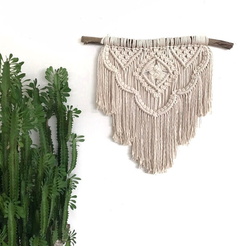 Macrame Wall Hanging Pattern Beginner Intermediate Odyssey DIY Macrame Wall Hanging, Manual, Step by Step Instructions, Tutorial, Gift image 4