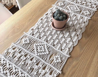 Macrame Pattern || "Table Runner" || DIY Macrame Manual, Macrame Instructions, Tutorial