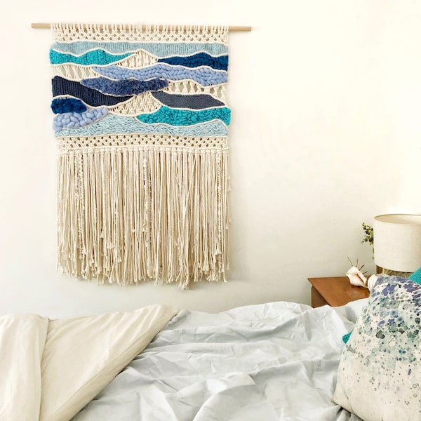 Macrame Pattern for Wall Hanging  || Advanced Design "Macraweave" || DIY Macrame Manual, Macrame Instructions, Tutorial