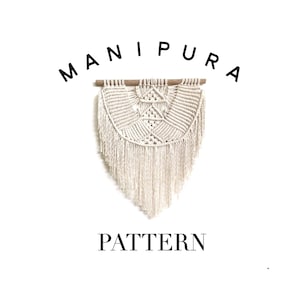 Macrame Pattern for Wall Hanging || Beginner - Intermediate || DIY Macrame Wall Hanging Manual, Macrame Instructions, Tutorial