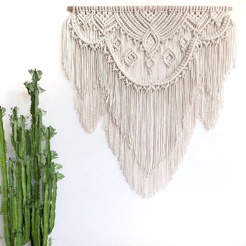 Macrame Pattern for Wall Hanging Advanced Design Etsy