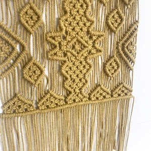 Macrame Wall Hanging Pattern || Intermediate "navajo" || DIY Macrame ...