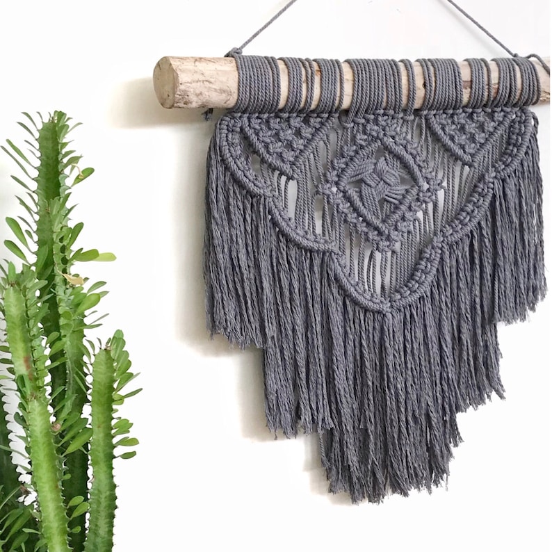 Macrame Wall Hanging Pattern Beginner Intermediate DIY Etsy