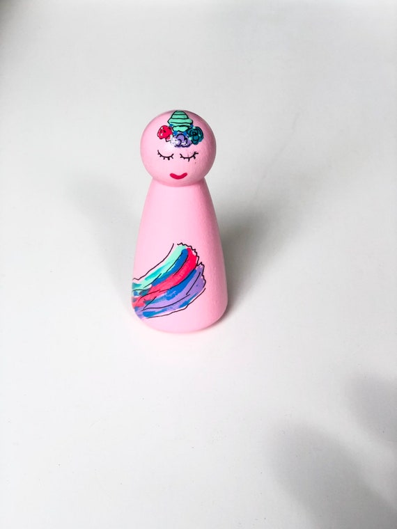unicorn peg doll