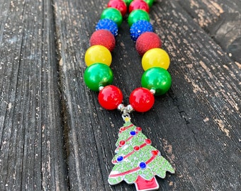 Christmas Tree Necklace