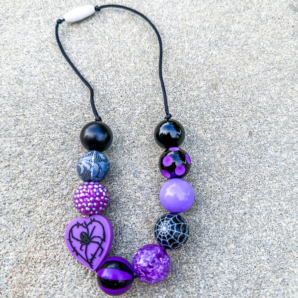 Halloween Bubblegum Necklace