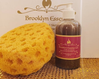 Liquid African Black Soap Body Wash- Body LAVA