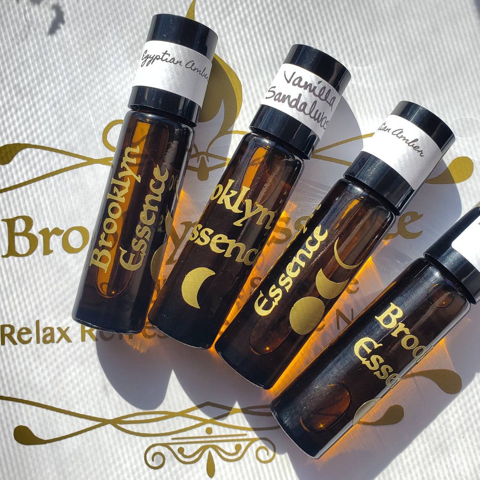 Essential Oil Perfume Rollers 10 ml Large Roller Essential Oil Etsy