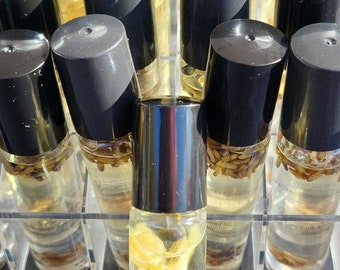 Perfume Roll On Body Oil- Essential Oil | Floral Infused | Natural Perfume | Infused Body Oil | Fragrance Oil