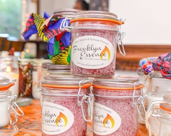 Organic Beet Body Scrub – Dead Sea Salt, Essential Oils, Detox (9.5oz)