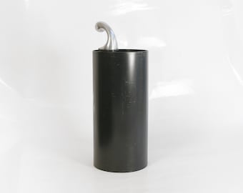 Paragüero italiano de plástico negro estilo antiguo MAGIS Archap Design Postmodern Golf Series con diseño de la era atómica de la era espacial y papelera