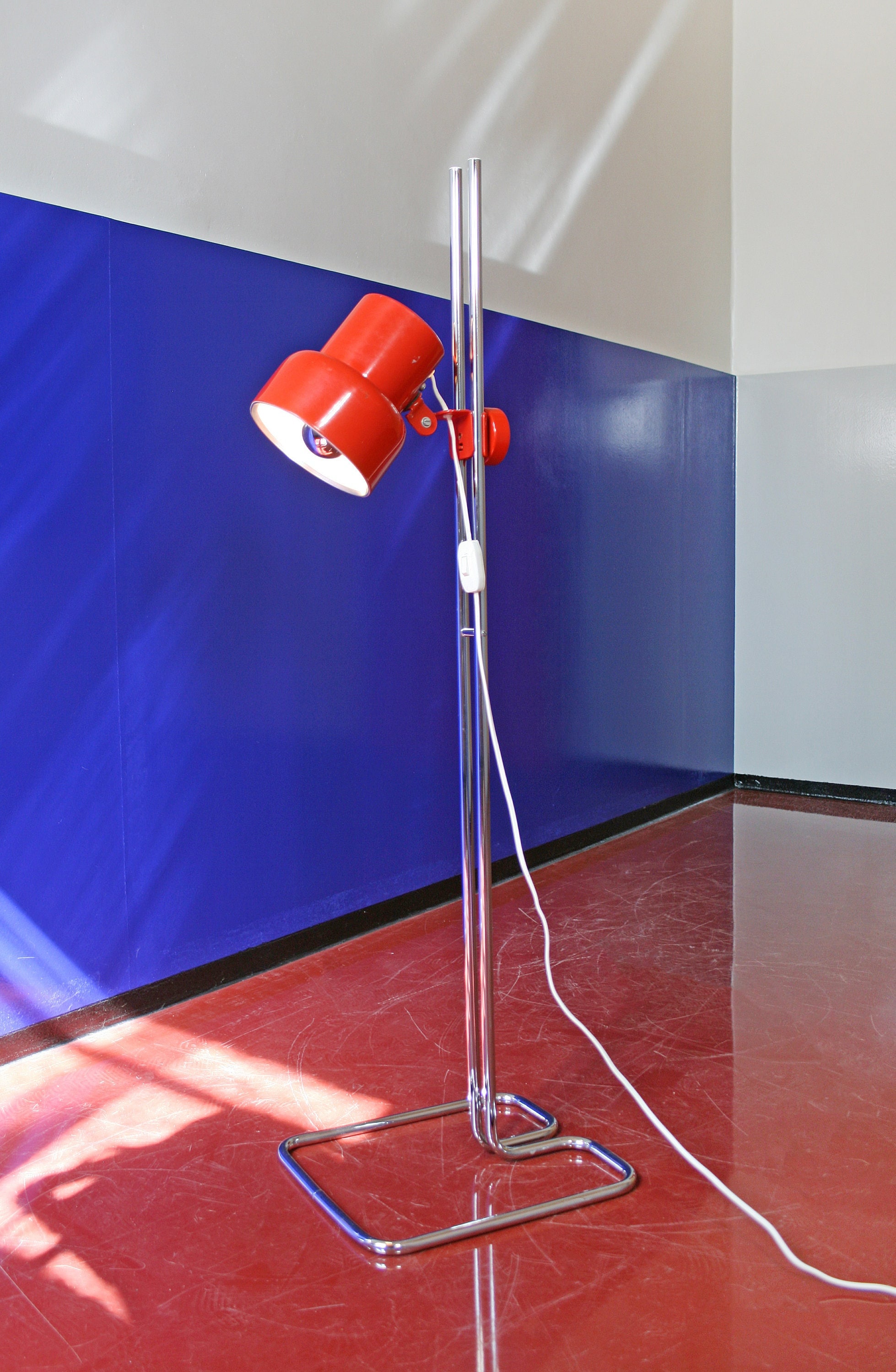 Red 2024 tall lamp