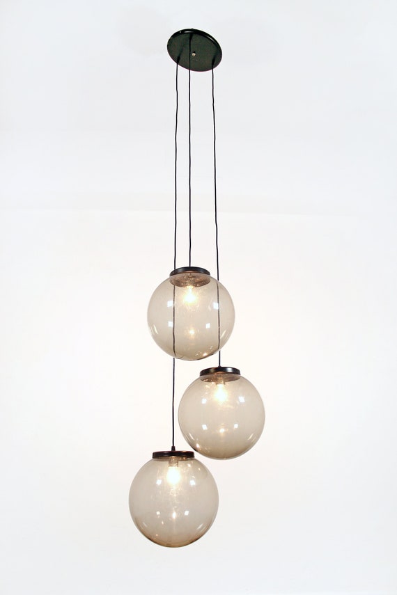 Cascading glass bubble chandelier online