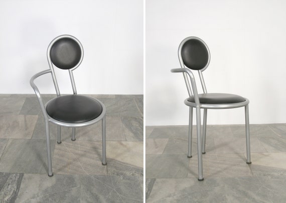 Retro circles dining chair hot sale