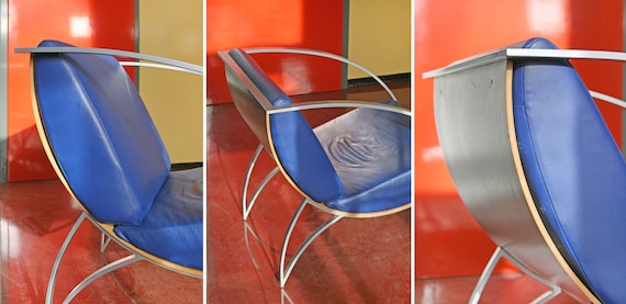 Vintage KFF Karl-friedrich Förster Karlo Postmodern Lounge Chair