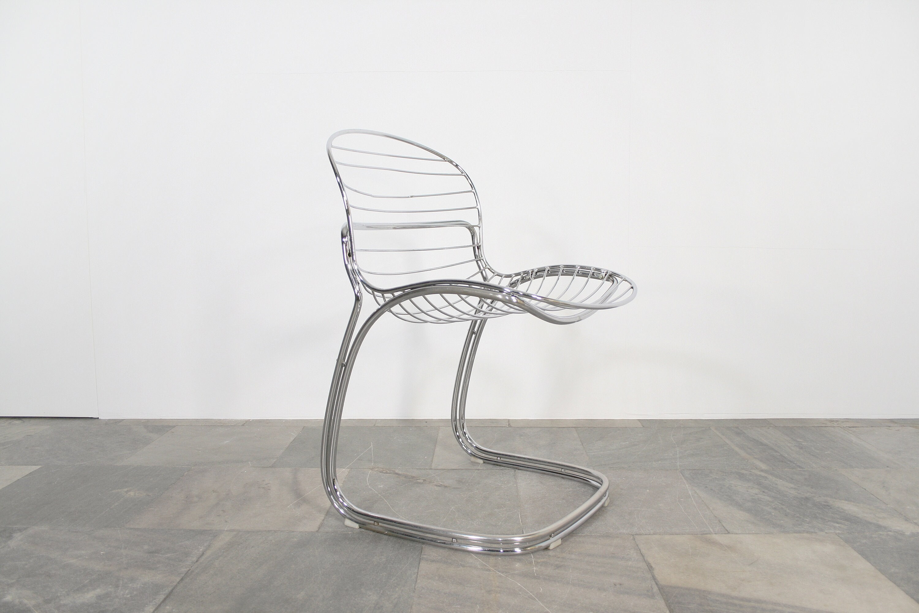 Vintage Gastone Rinaldi Rima Sabrina Tubular Chrome Cantilever 