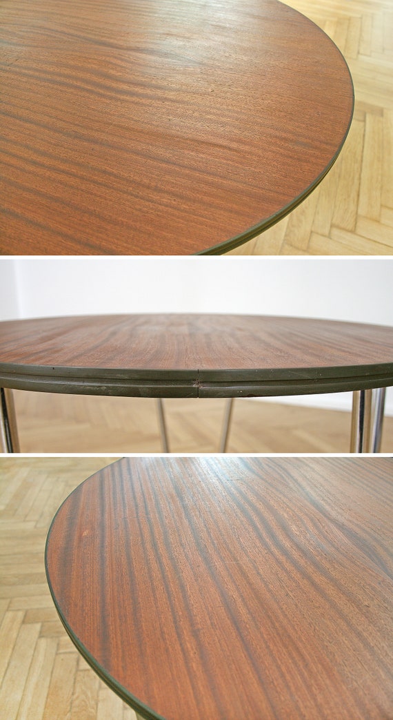 家具 Vintage round table 1950s Vintage Round Center Table | Chairish