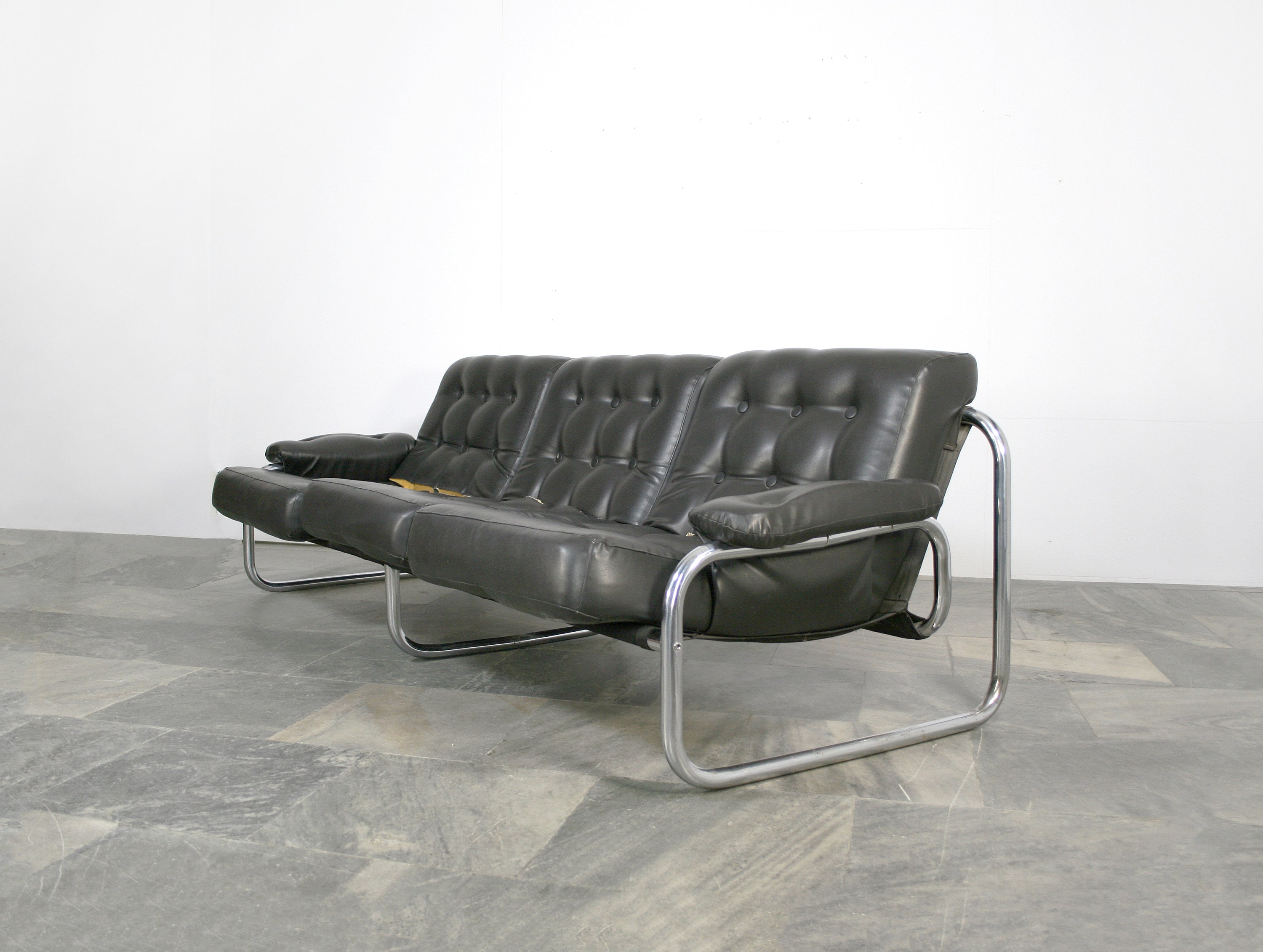 Vintage Johann Bertil H ggstr m for Ikea Chrome Black Vegan