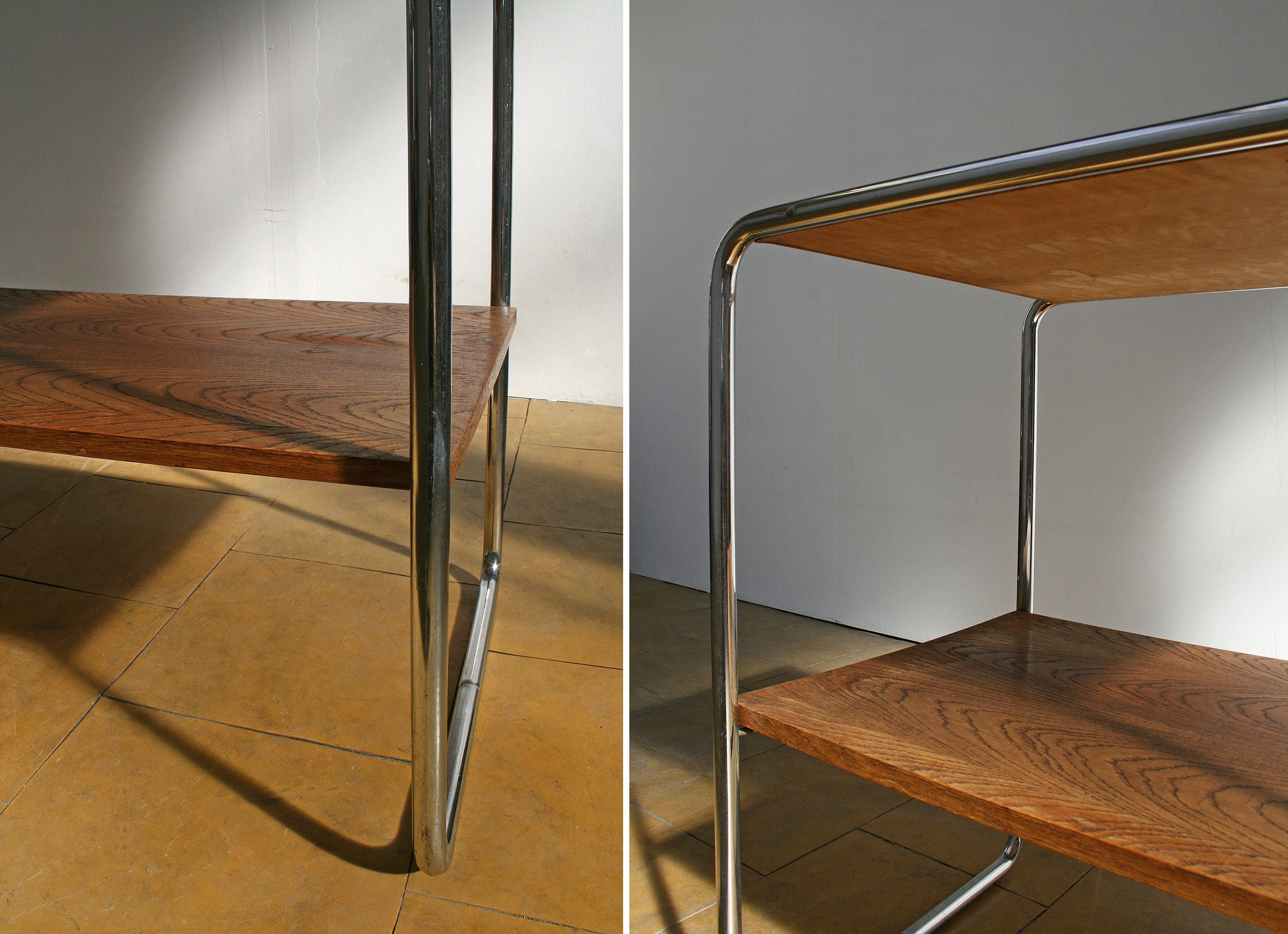 Vintage Marcel Breuer Thonet B12 Bauhaus Console Side End Table