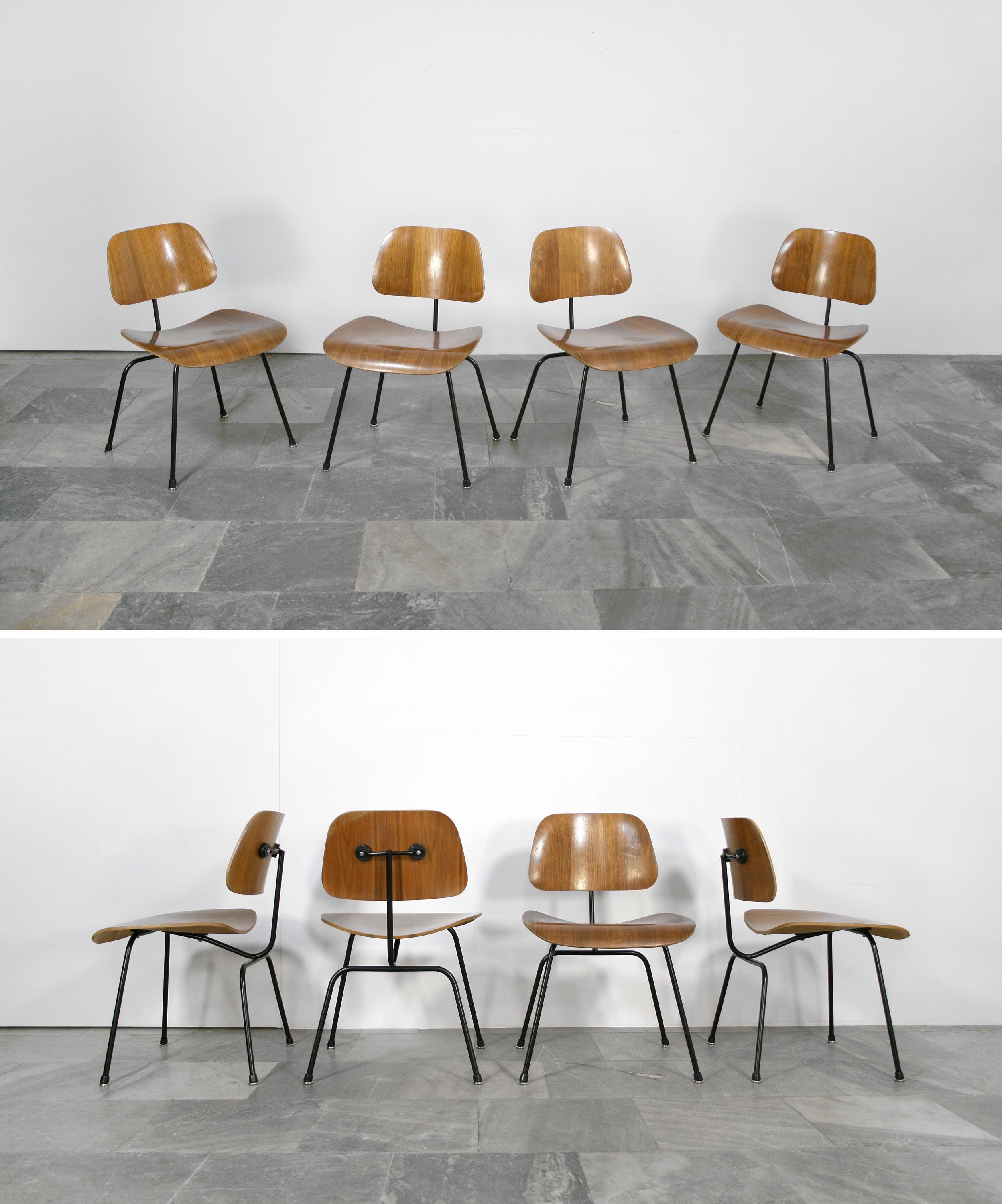 Price per Piece Vintage Charles Ray Eames DCM Moulded Wooden