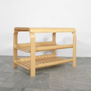 Vintage Ikea 'kantra' Richard Clack Plywood Side End Table Alvar
