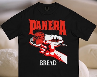 スーパーセール 半額タイムセール A Vulgar Display of Bread - Band Tee Parody Thrash Metal ミュージシャン