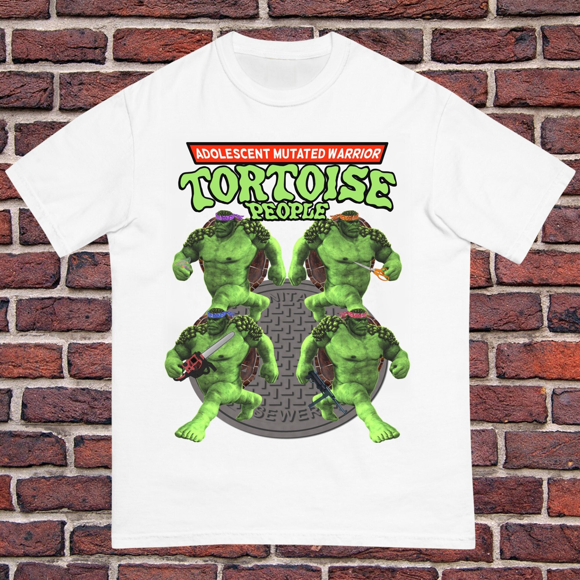 Adolescent Mutated Warrior Tortoise People - Knock off Parody