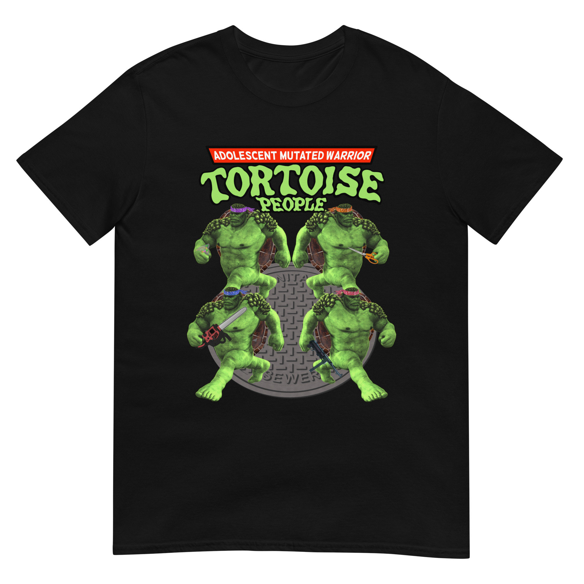 Adolescent Mutated Warrior Tortoise People - Knock off Parody