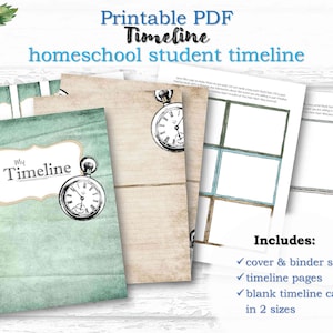 Printable Student Timeline
