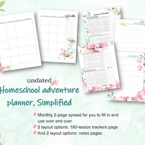 Simplified - Homeschool Adventure Planner