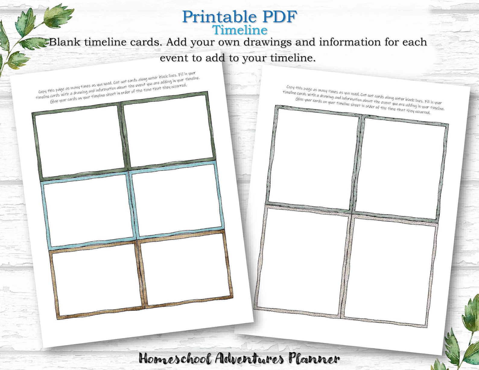 Printable Student Timeline - Etsy